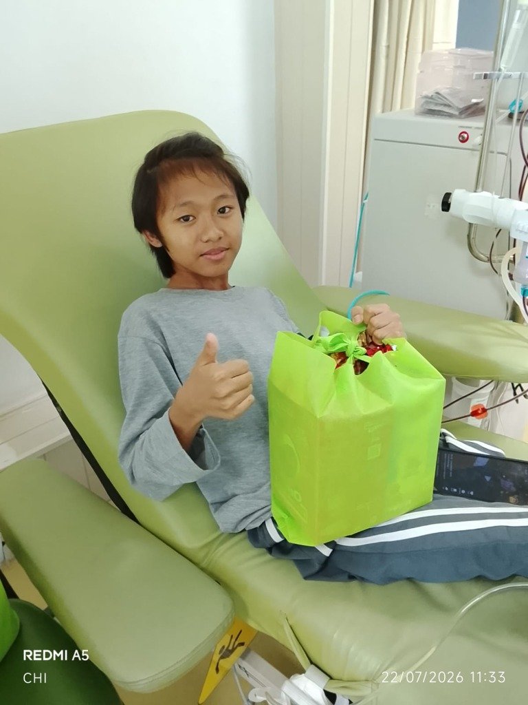 Pendampingan Pasien Cuci Darah Anak YAGINA