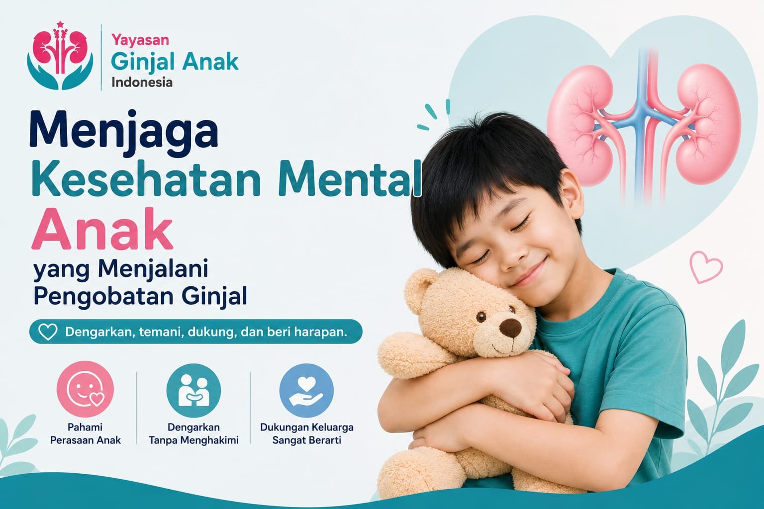 Menjaga Kesehatan Mental Anak yang Menjalani Pengobatan Ginjal