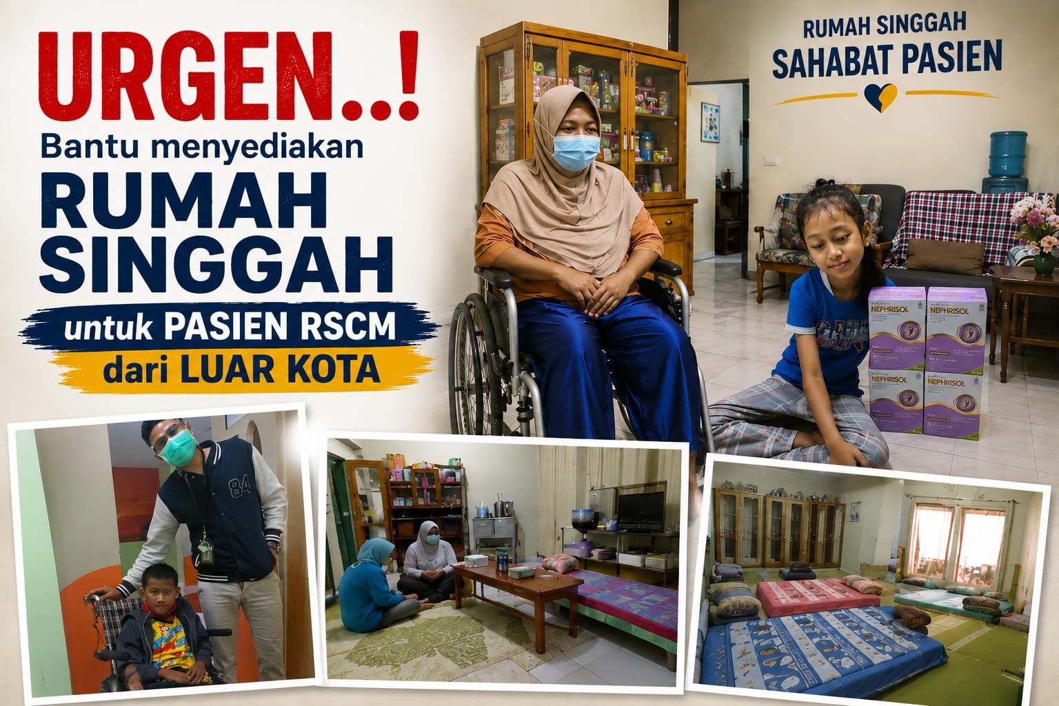 Bantuan Rumah Singgah Pasien